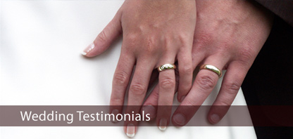 Wedding Testimonials